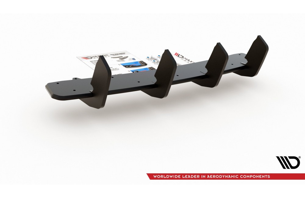 Street Pro Rear Diffuser V.2 Hyundai I30 N Mk3 Hatchback - Black