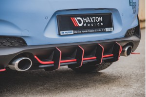 Street Pro Rear Diffuser V.2 Hyundai I30 N Mk3 Hatchback - Black