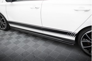Street Pro Side Skirts Diffusers V.1 Hyundai I30 N Mk3 / Mk3 FL Hatchback / Fastback - Black