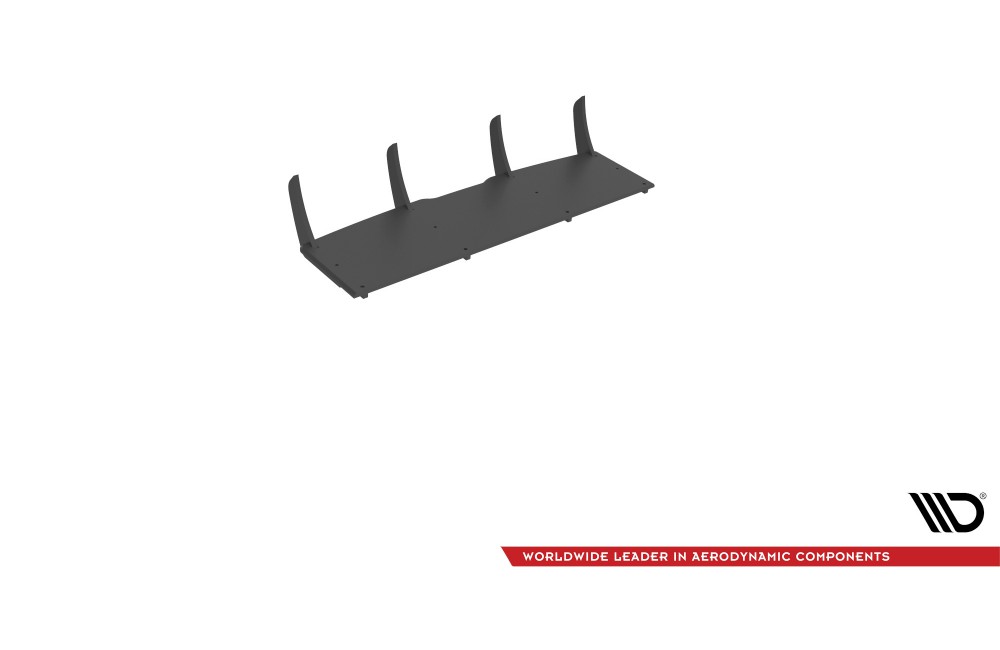 Street Pro Rear Diffuser Hyundai I30 N Fastback Mk3 Facelift - Black
