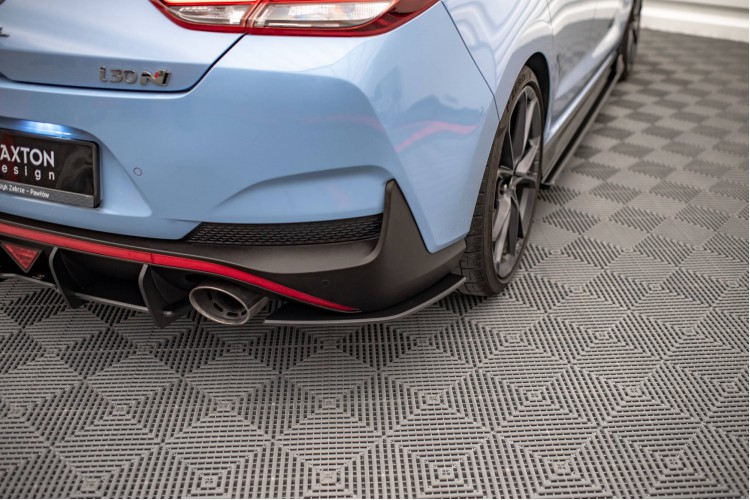 Street Pro Πίσω Πλευρικοί Splitters Hyundai I30 N Fastback Mk3 Facelift