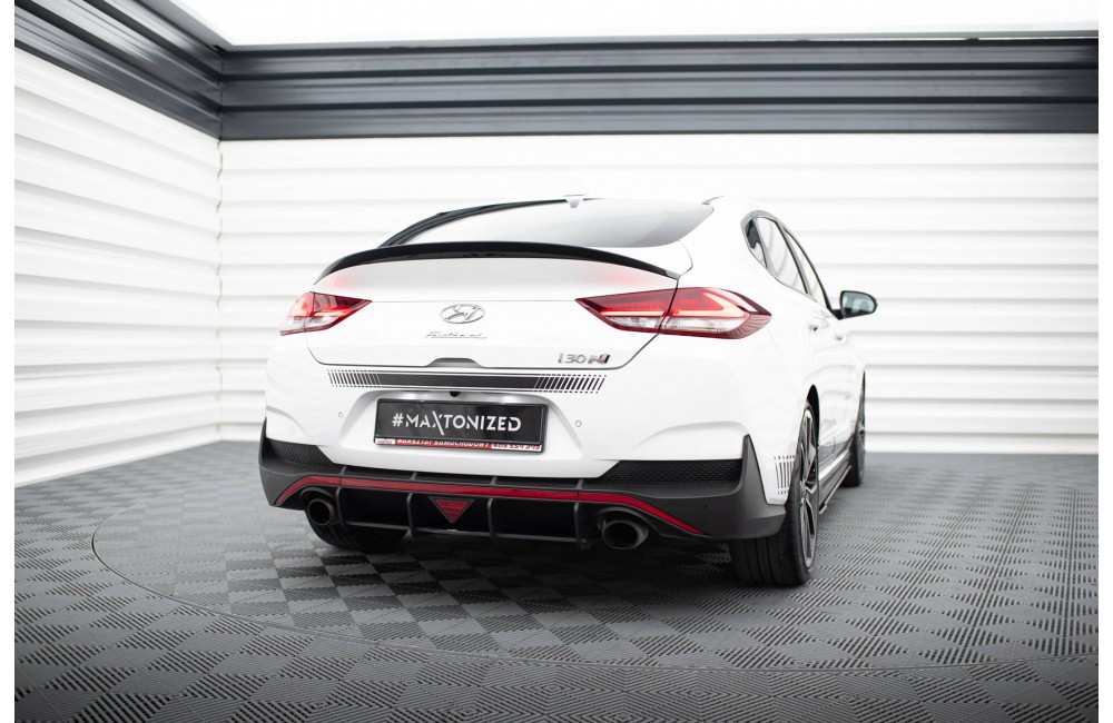 Street Pro Rear Diffuser Hyundai I30 N Fastback Mk3 - Black