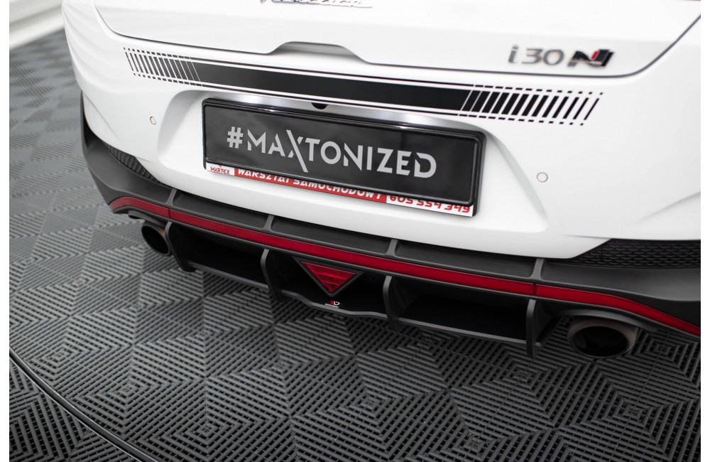 Street Pro Rear Diffuser Hyundai I30 N Fastback Mk3 - Black