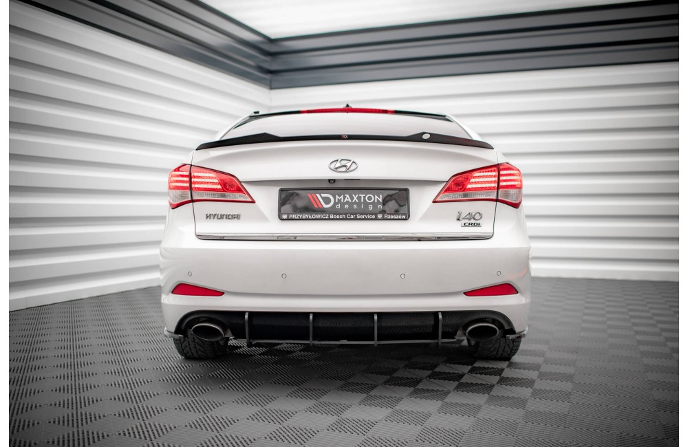 Street Pro Rear Diffuser Hyundai I40 Mk1 - Black