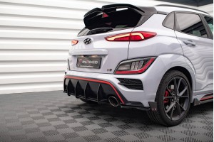 Street Pro Rear Diffuser Hyundai Kona N Mk1 - Black