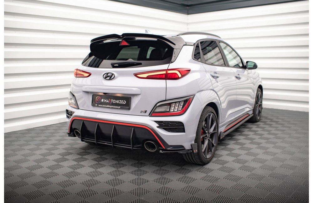 Street Pro Rear Diffuser Hyundai Kona N Mk1 - Black