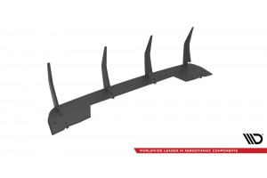 Street Pro Rear Diffuser Hyundai Kona N Mk1 - Black
