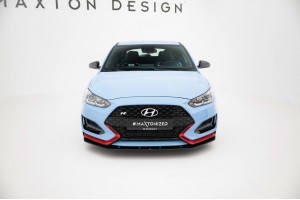 Street Pro Front Splitter Hyundai Veloster N Mk2 - Black