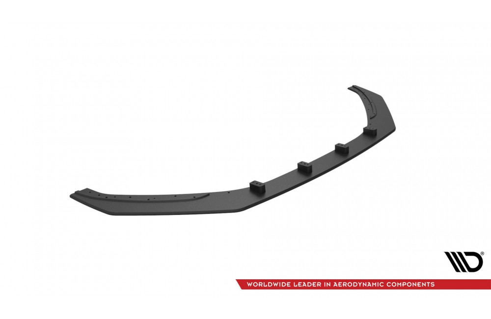 Street Pro Front Splitter Hyundai Veloster N Mk2 - Black