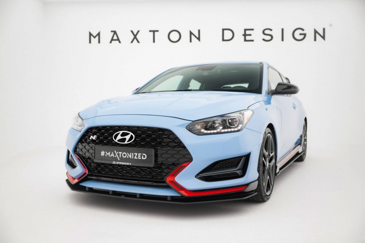 Street Pro Μπροστινός Splitter Hyundai Veloster N Mk2
