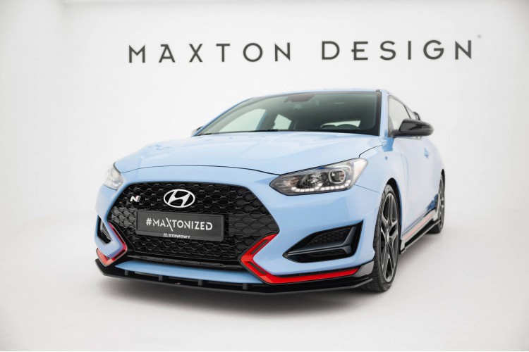 Street Pro Μπροστινός Splitter Hyundai Veloster N Mk2
