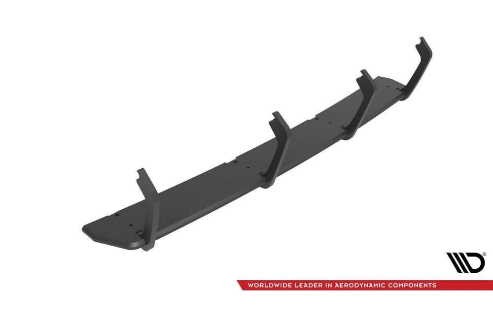 Street Pro Rear Diffuser Hyundai Veloster N Mk2 - Black