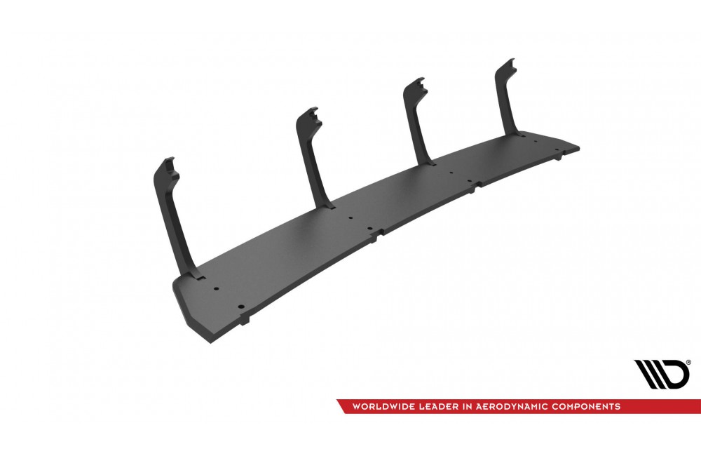 Street Pro Rear Diffuser Hyundai Veloster N Mk2 - Black