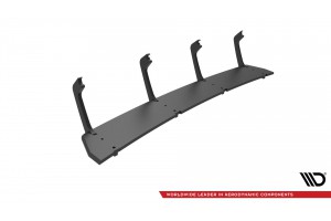 Street Pro Rear Diffuser Hyundai Veloster N Mk2 - Black