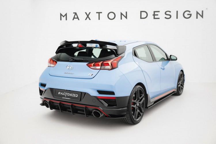 Street Pro Πίσω Πλευρικοί Splitters Hyundai Veloster N Mk2