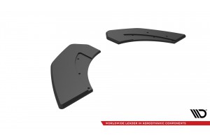 Street Pro Rear Side Splitters  Hyundai Veloster N Mk2 - Black