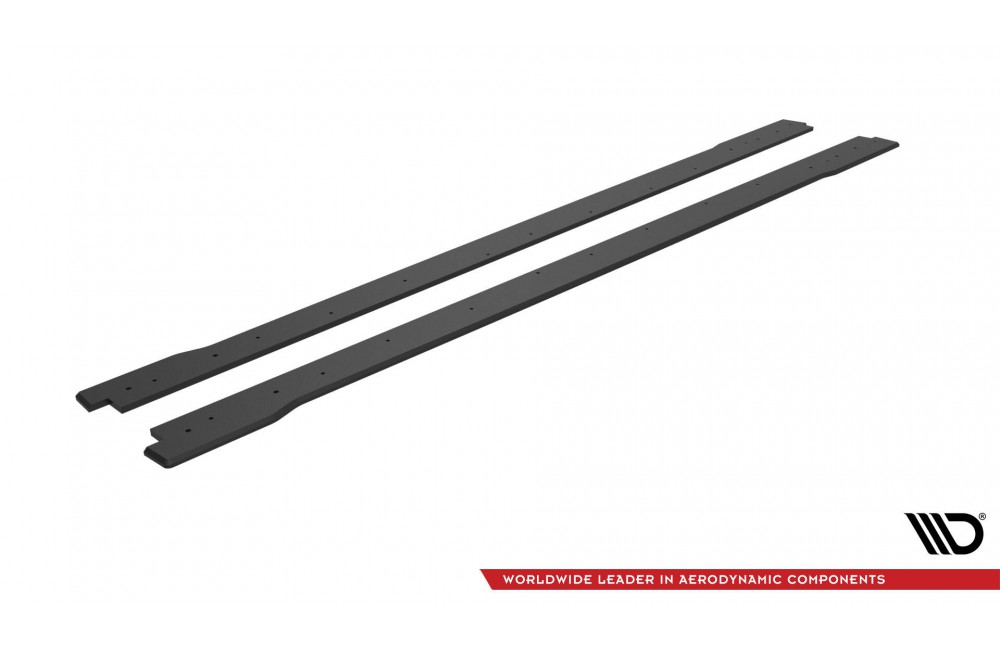 Street Pro Side Skirts Diffusers Hyundai Veloster N Mk2 - Black Street Pro Side Skirts Diffusers Hyundai Veloster N Mk2 - Black
