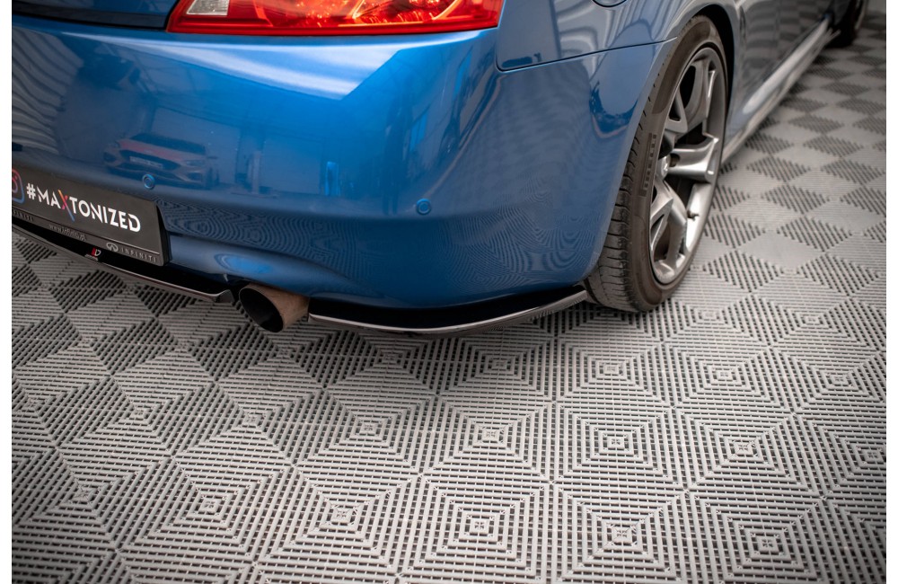 Rear Side Splitters Infiniti G37 Coupe