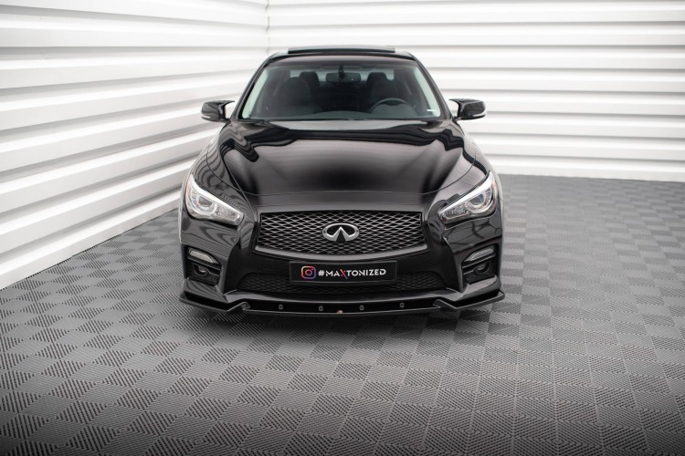 Μπροστινός Splitter V.2 Infiniti Q50 S Mk1