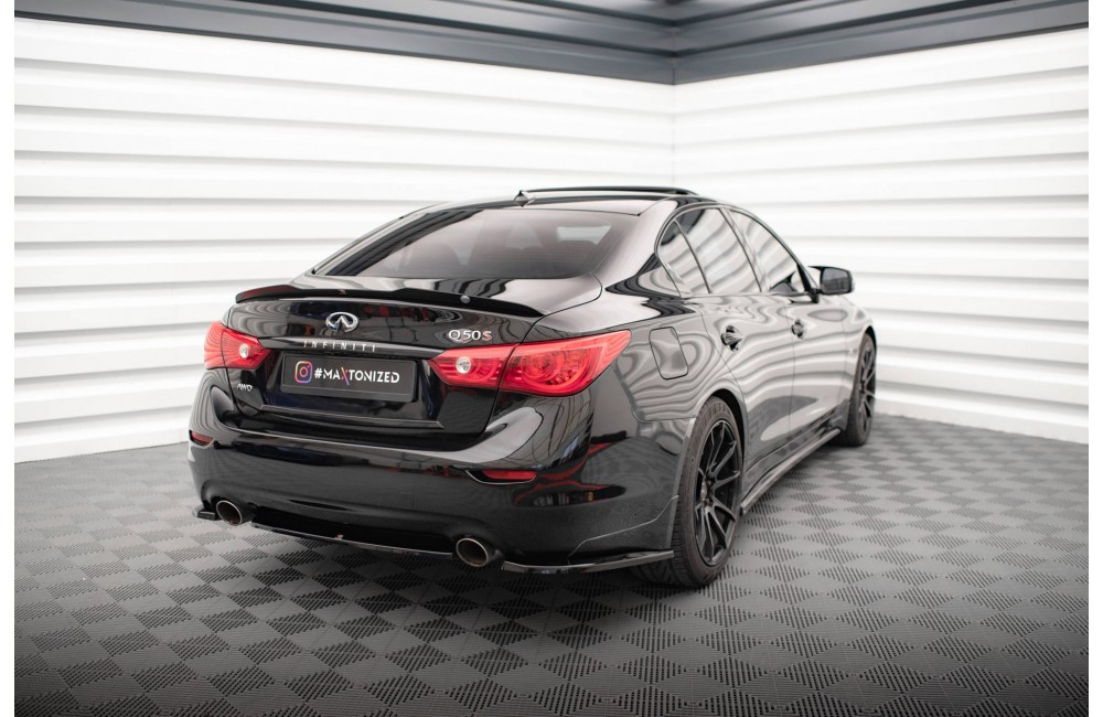Rear Side Splitters V.1 Infiniti Q50 S Mk1