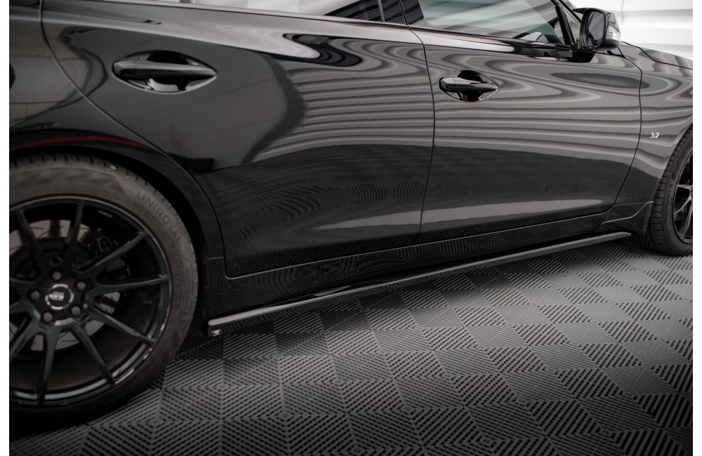 Side Skirts Diffusers V.1 Infiniti Q50 S Mk1 Side Skirts Diffusers V.1 Infiniti Q50 S Mk1