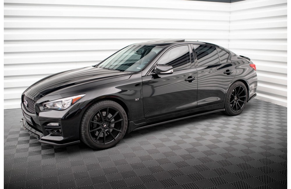 Side Skirts Diffusers V.1 Infiniti Q50 S Mk1 Side Skirts Diffusers V.1 Infiniti Q50 S Mk1
