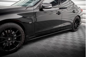 Side Skirts Diffusers V.1 Infiniti Q50 S Mk1 Side Skirts Diffusers V.1 Infiniti Q50 S Mk1