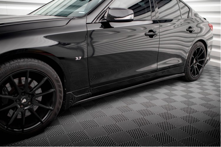 Side Skirts Diffusers V.1 Infiniti Q50 S Mk1