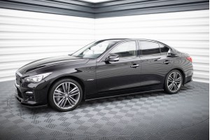 Side Skirts Diffusers V.2 Infiniti Q50 S Mk1 Side Skirts Diffusers V.2 Infiniti Q50 S Mk1