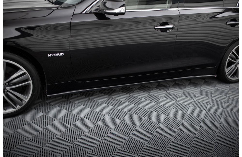 Side Skirts Diffusers V.2 Infiniti Q50 S Mk1 Side Skirts Diffusers V.2 Infiniti Q50 S Mk1