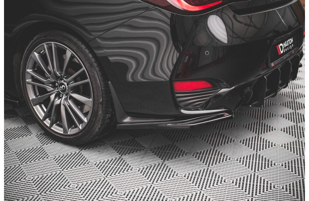 Rear Side Splitters Infiniti Q60 S Mk2