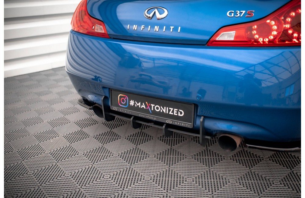 Street Pro Rear Diffuser Infiniti G37 Coupe - Black