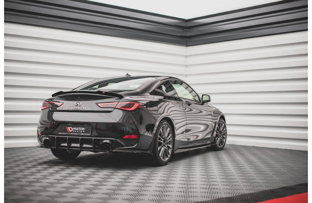 Street Pro Rear Diffuser Infiniti Q60 S Mk2 - Black