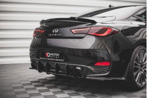 Street Pro Rear Diffuser Infiniti Q60 S Mk2 - Black