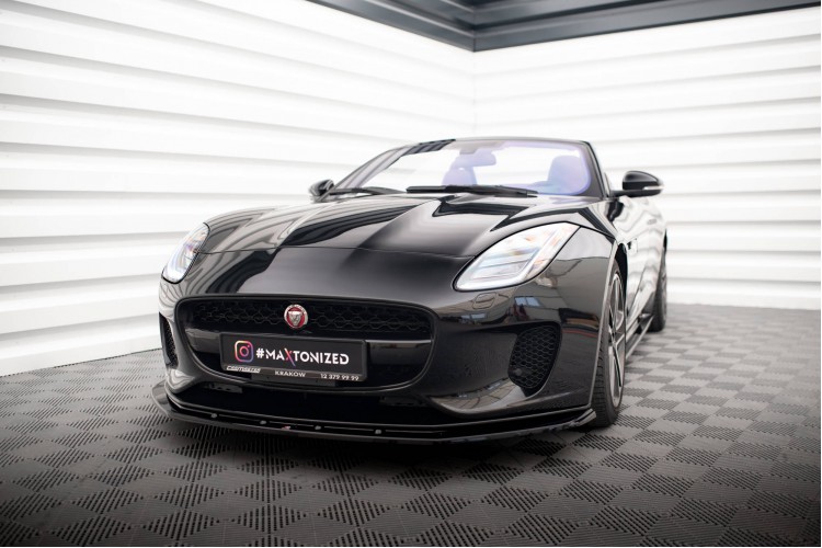 Μπροστινός Splitter V.1 Jaguar F-Type X152 Facelift