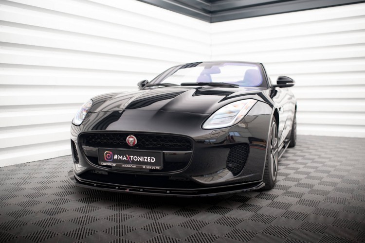 Μπροστινός Splitter V.1 Jaguar F-Type X152 Facelift