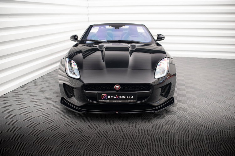 Μπροστινός Splitter V.2 Jaguar F-Type X152 Facelift