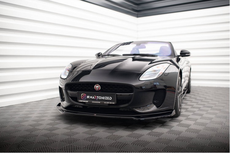 Μπροστινός Splitter V.2 Jaguar F-Type X152 Facelift