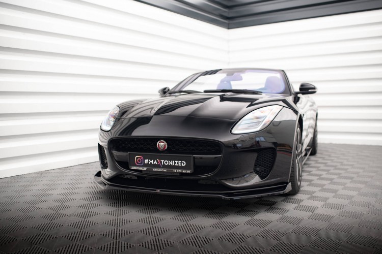 Μπροστινός Splitter V.2 Jaguar F-Type X152 Facelift