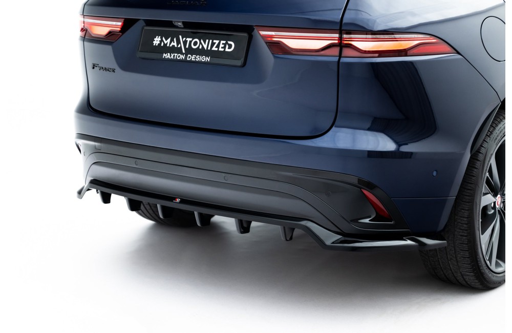 Rear Splitter (With Vertical Bars) Jaguar F-Pace R-Sport Mk1 Facelift