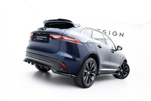 Rear Splitter (With Vertical Bars) Jaguar F-Pace R-Sport Mk1 Facelift
