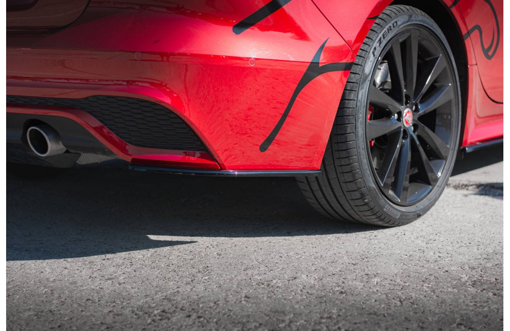 Rear Side Splitters Jaguar XE R-Dynamic X760 Facelift
