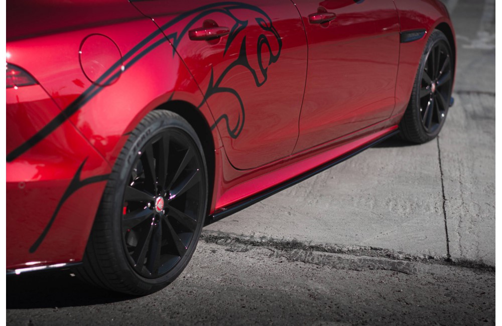 Side Skirts Diffusers Jaguar XE R-Dynamic X760 Facelift