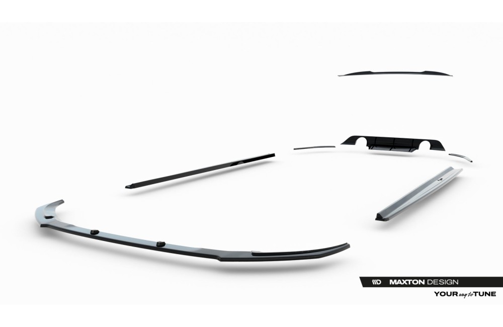 Set of Splitters Jaguar XE R-Dynamic X760 Facelift