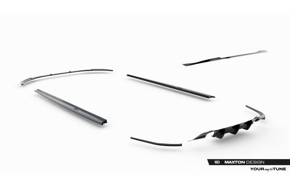 Set of Splitters Jaguar XE R-Dynamic X760 Facelift