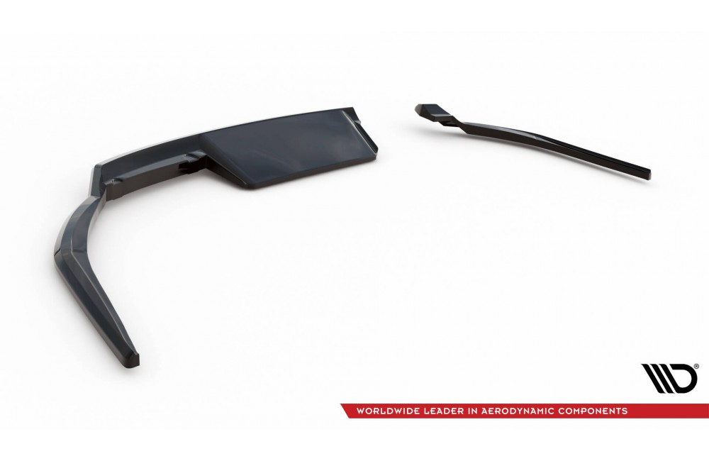 Rear Splitter (with vertical bars) Jaguar XE X760 Facelift