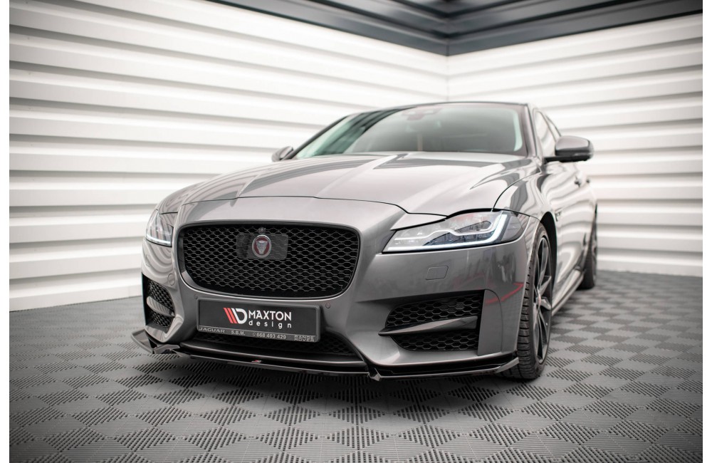 Front Splitter V.2 Jaguar XF R-Sport Mk2