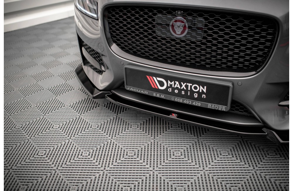 Front Splitter V.2 Jaguar XF R-Sport Mk2