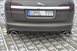 REAR SIDE SPLITTERS JAGUAR XF (X250) MK1 SPORTBRAKE S-PACK