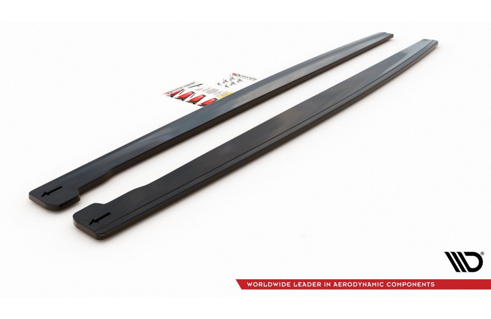 Side Skirts Diffusers Jaguar XJ R-Sport X351 Facelift